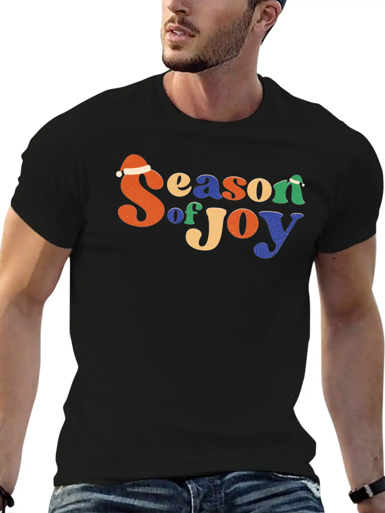 Season Of Joy Casual Graphic T-Shirt – Simple And Comfortable Daily Wear