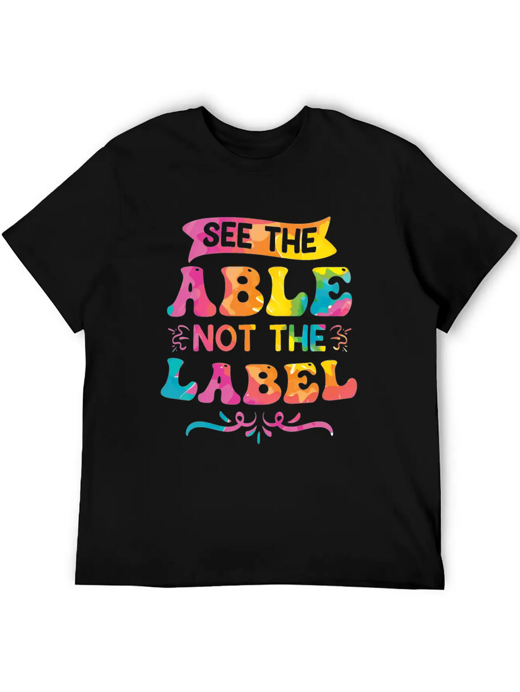 See The Able Not The Label Essential Cotton Tee For Daily Outfits – Unisex Style