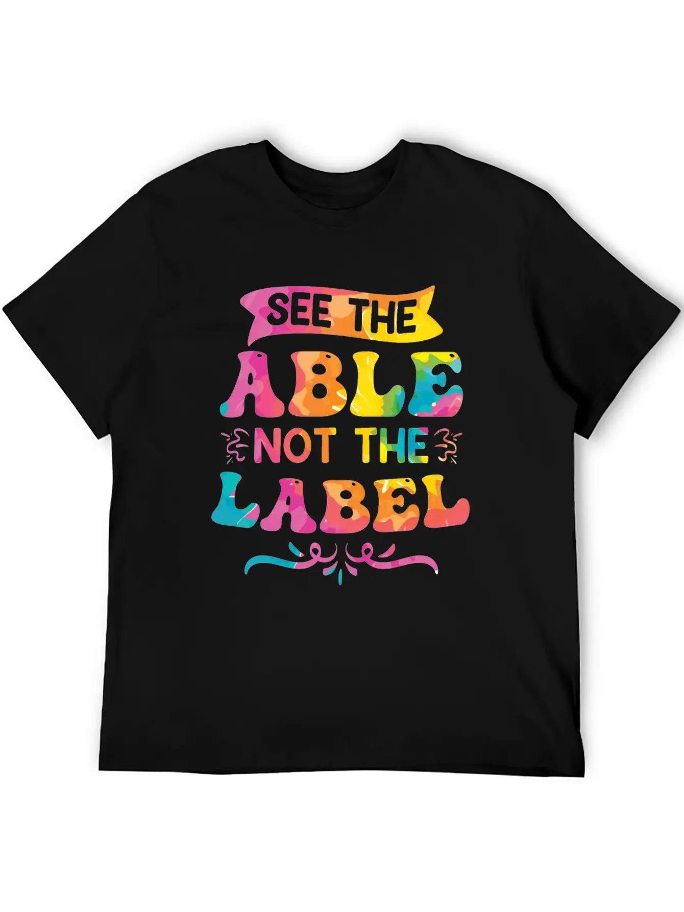 See The Able Not The Label Essential Cotton Tee For Daily Outfits – Unisex Style