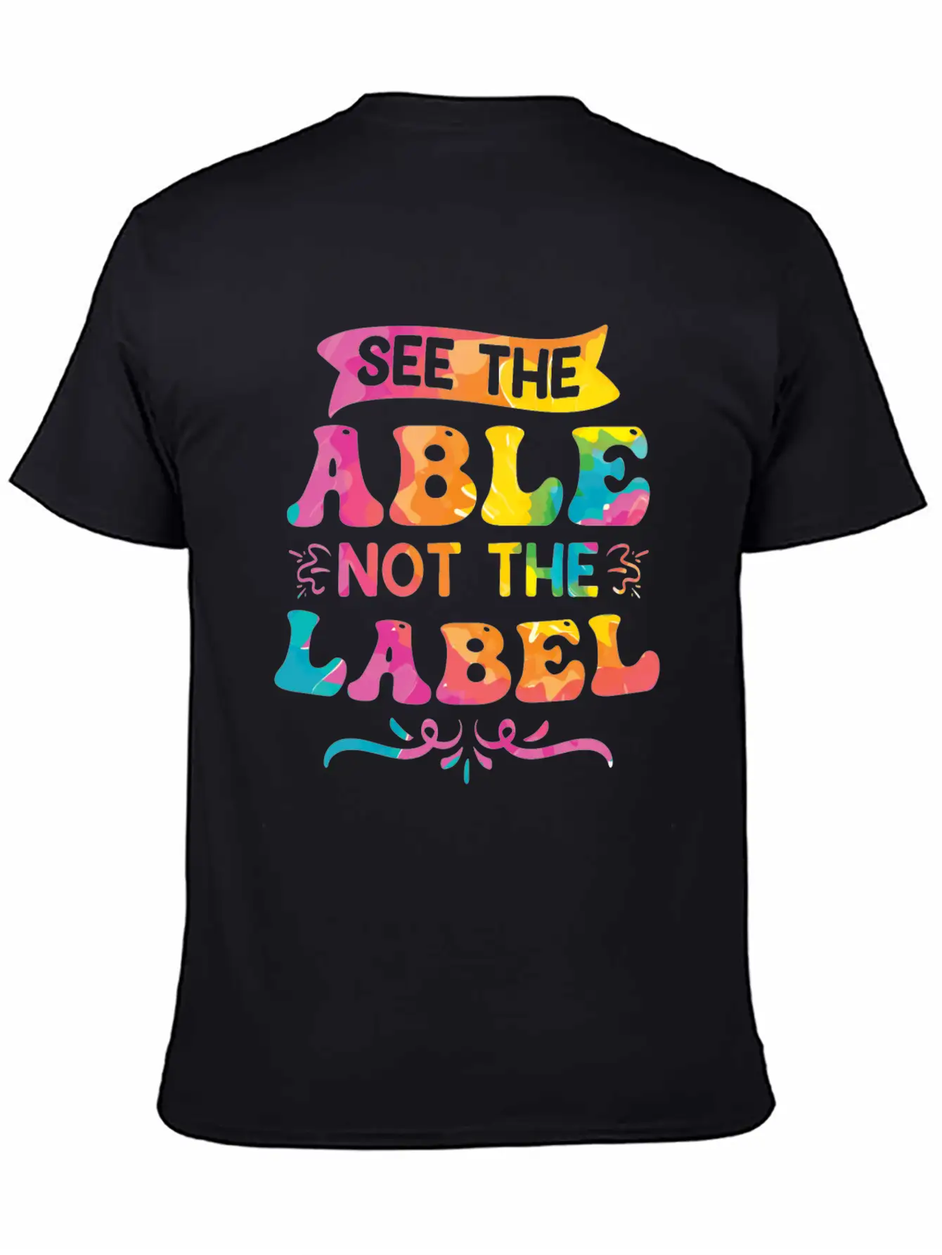 See The Able Not The Label Essential Cotton Tee For Daily Outfits – Unisex Style