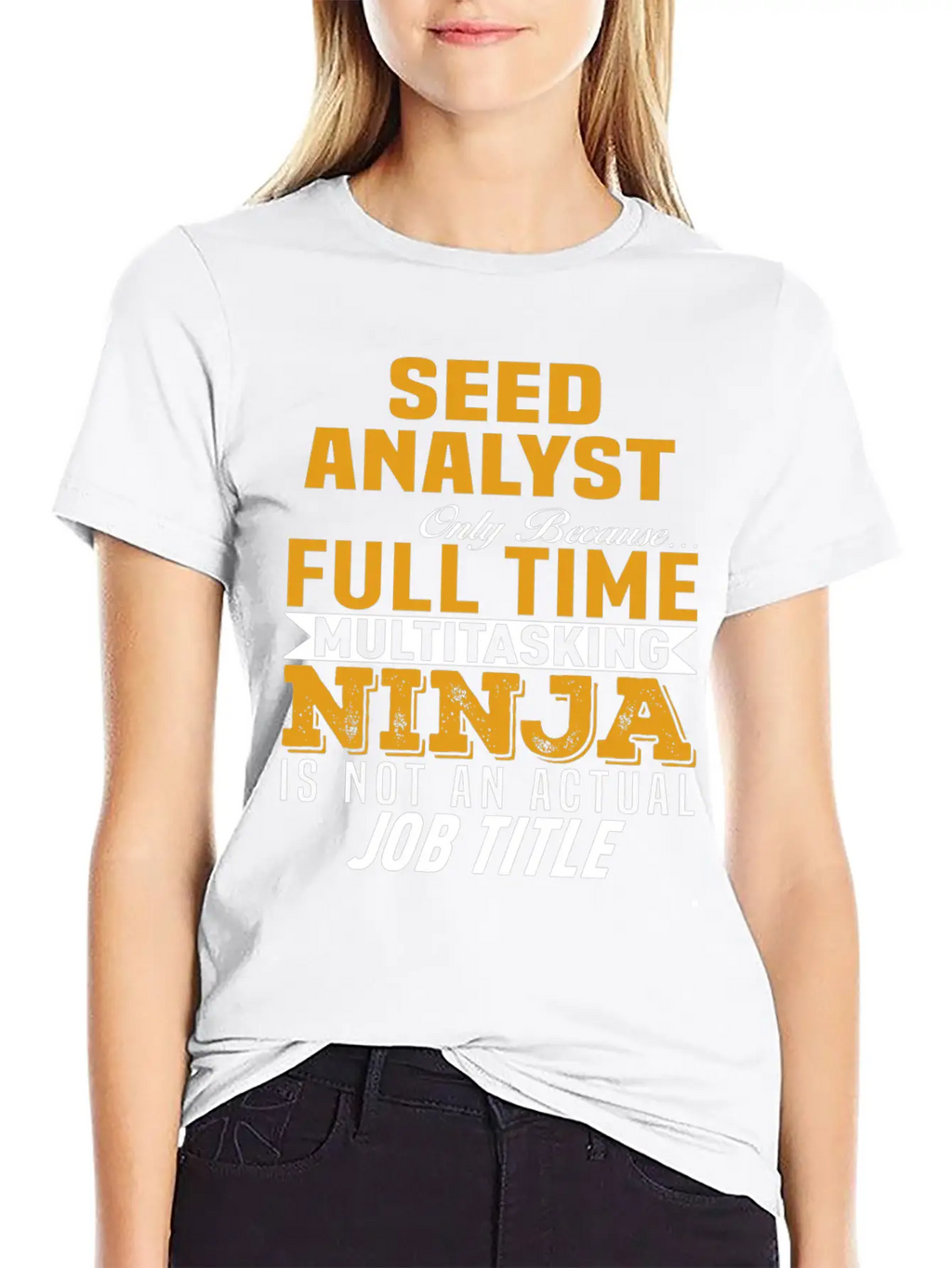 Seed Analyst Casual Graphic T-Shirt – Simple And Comfortable Daily Wear