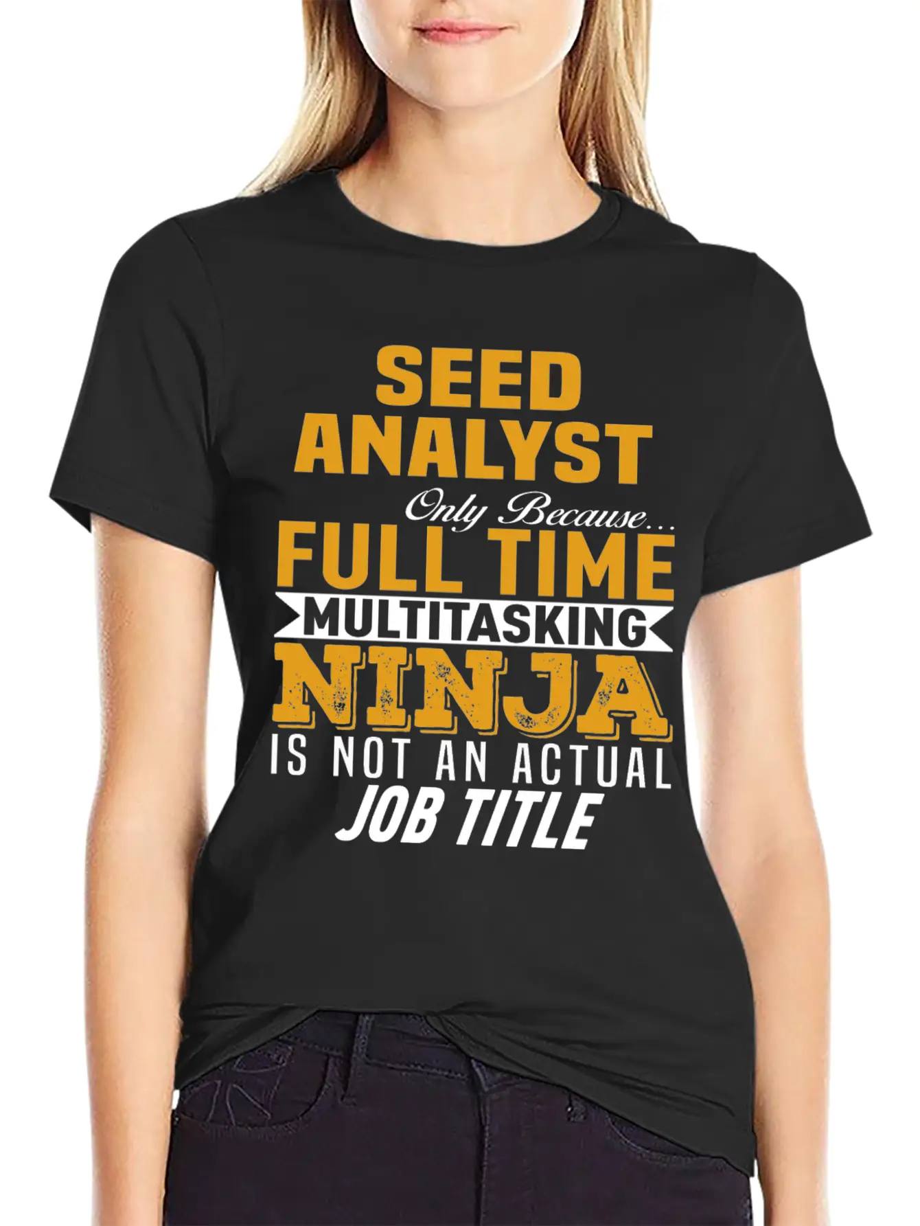 Seed Analyst Casual Graphic T-Shirt – Simple And Comfortable Daily Wear