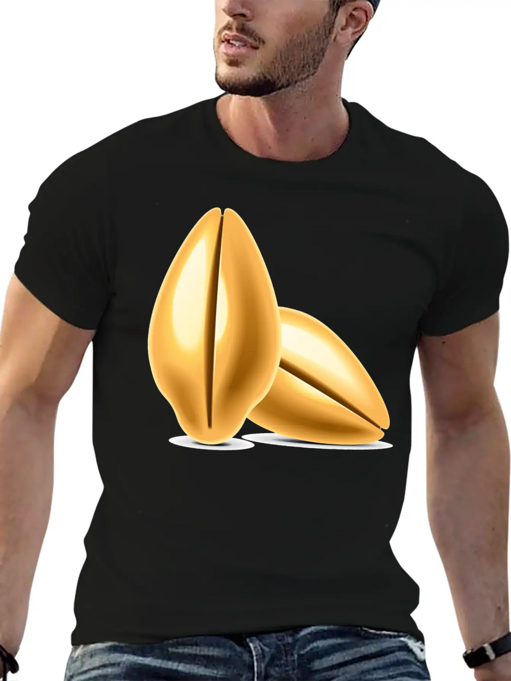 Seeds Unisex Short Sleeve Soft Cotton T-Shirt – Casual Everyday Wear
