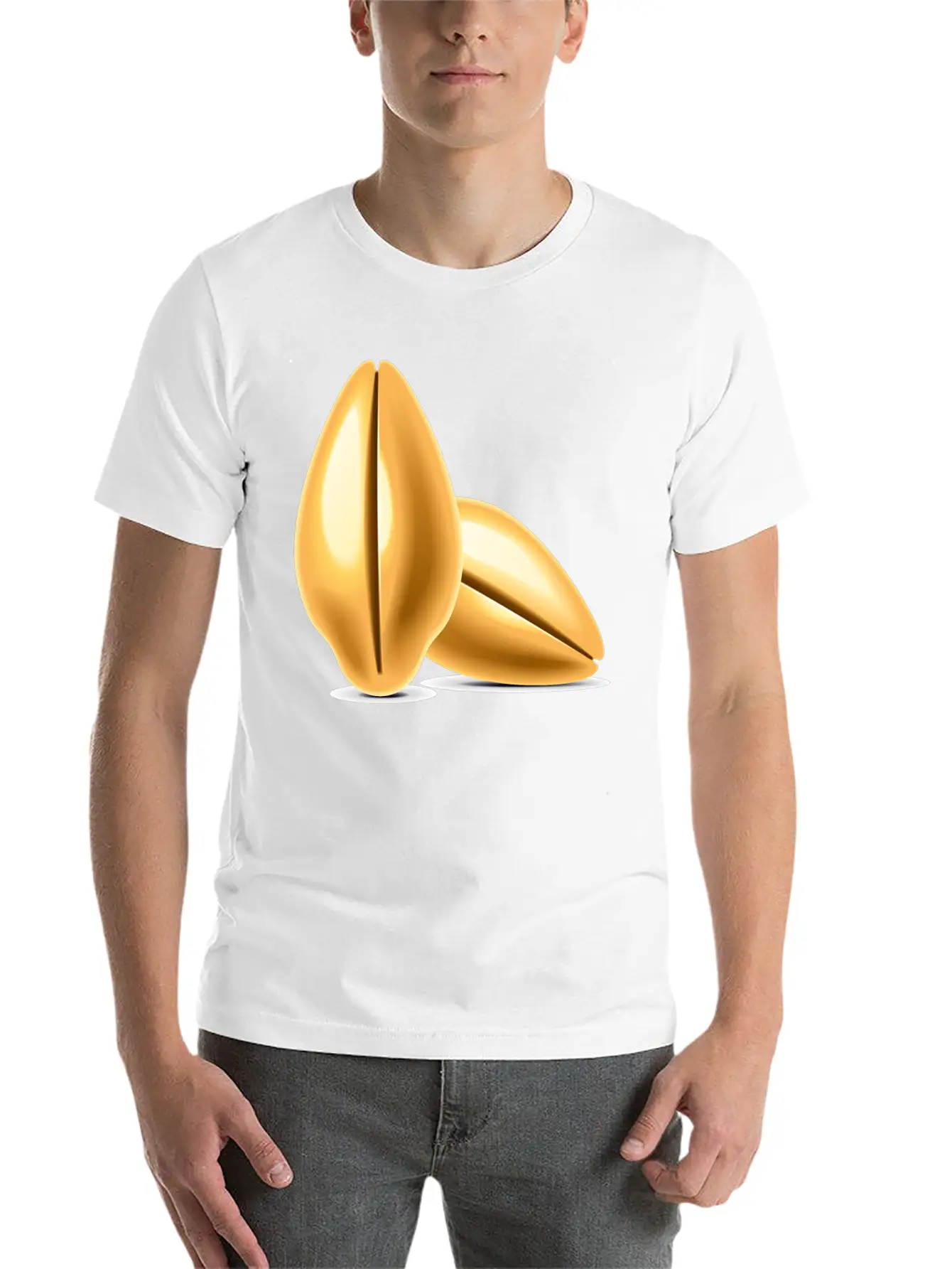 Seeds Unisex Short Sleeve Soft Cotton T-Shirt – Casual Everyday Wear