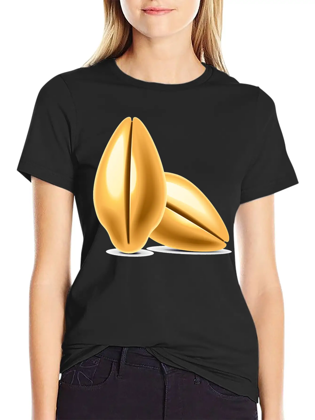 Seeds Unisex Short Sleeve Soft Cotton T-Shirt – Casual Everyday Wear