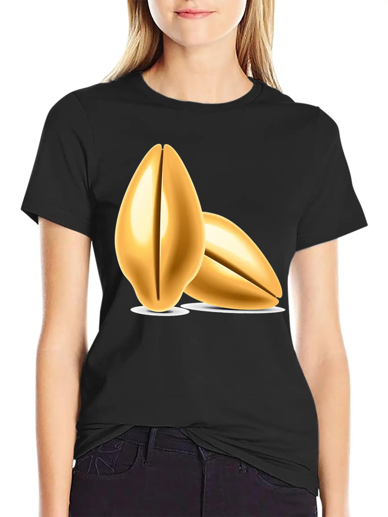 Seeds Unisex Short Sleeve Soft Cotton T-Shirt – Casual Everyday Wear