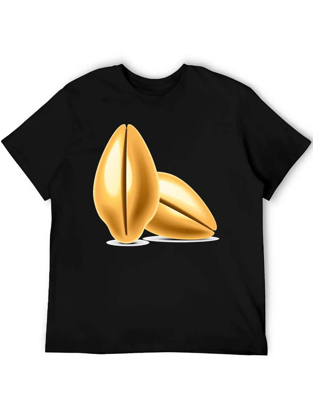 Seeds Unisex Short Sleeve Soft Cotton T-Shirt – Casual Everyday Wear