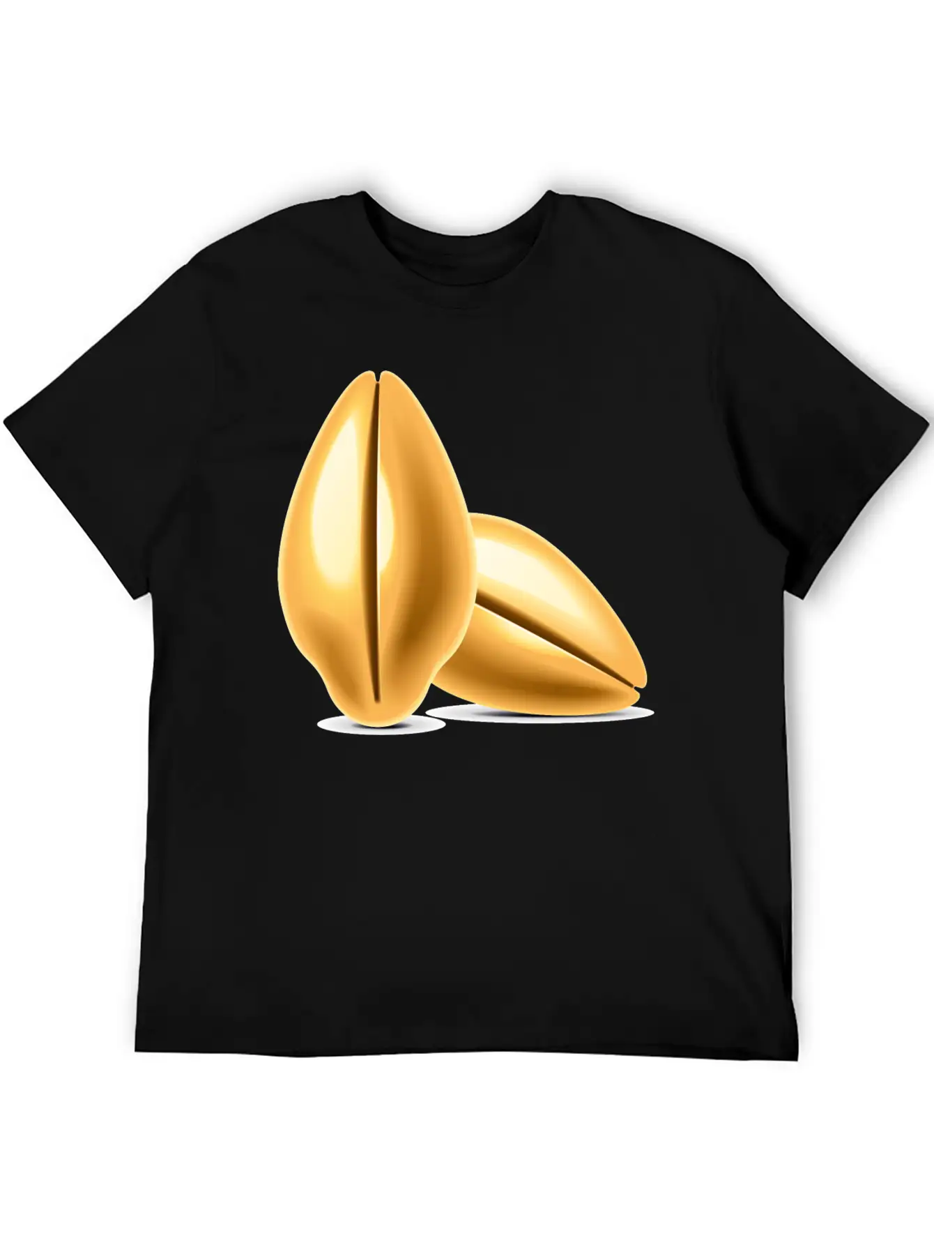 Seeds Unisex Short Sleeve Soft Cotton T-Shirt – Casual Everyday Wear