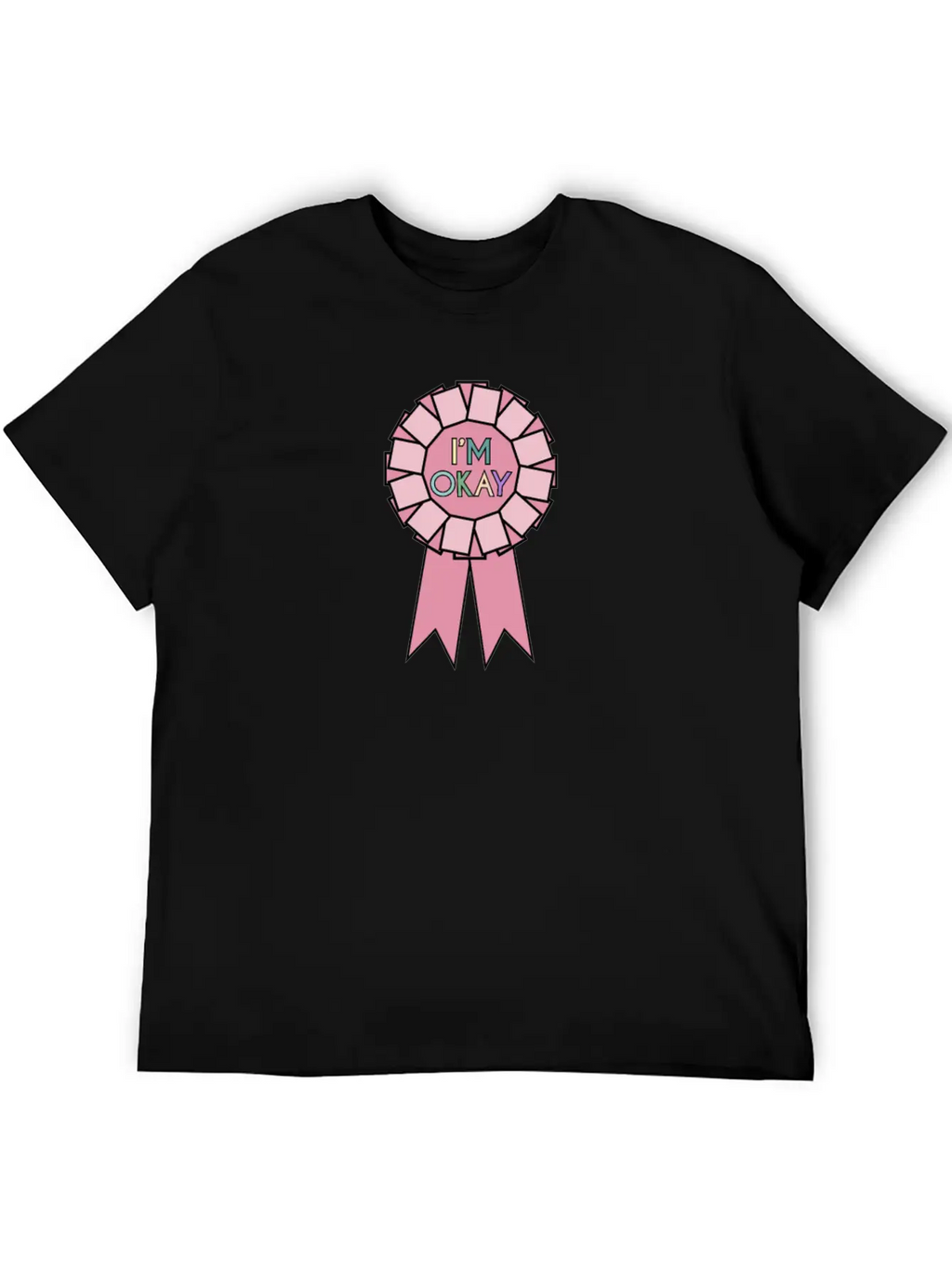 Self Care I'm Ok Unisex Casual T-Shirt – Clean Design For Daily Comfort