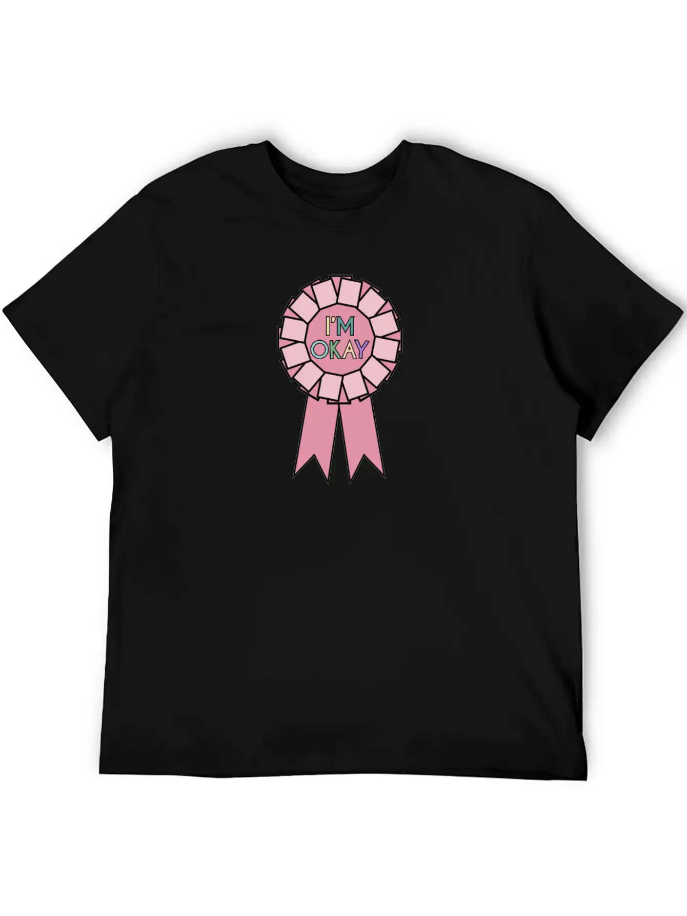 Self Care I'm Ok Unisex Casual T-Shirt – Clean Design For Daily Comfort