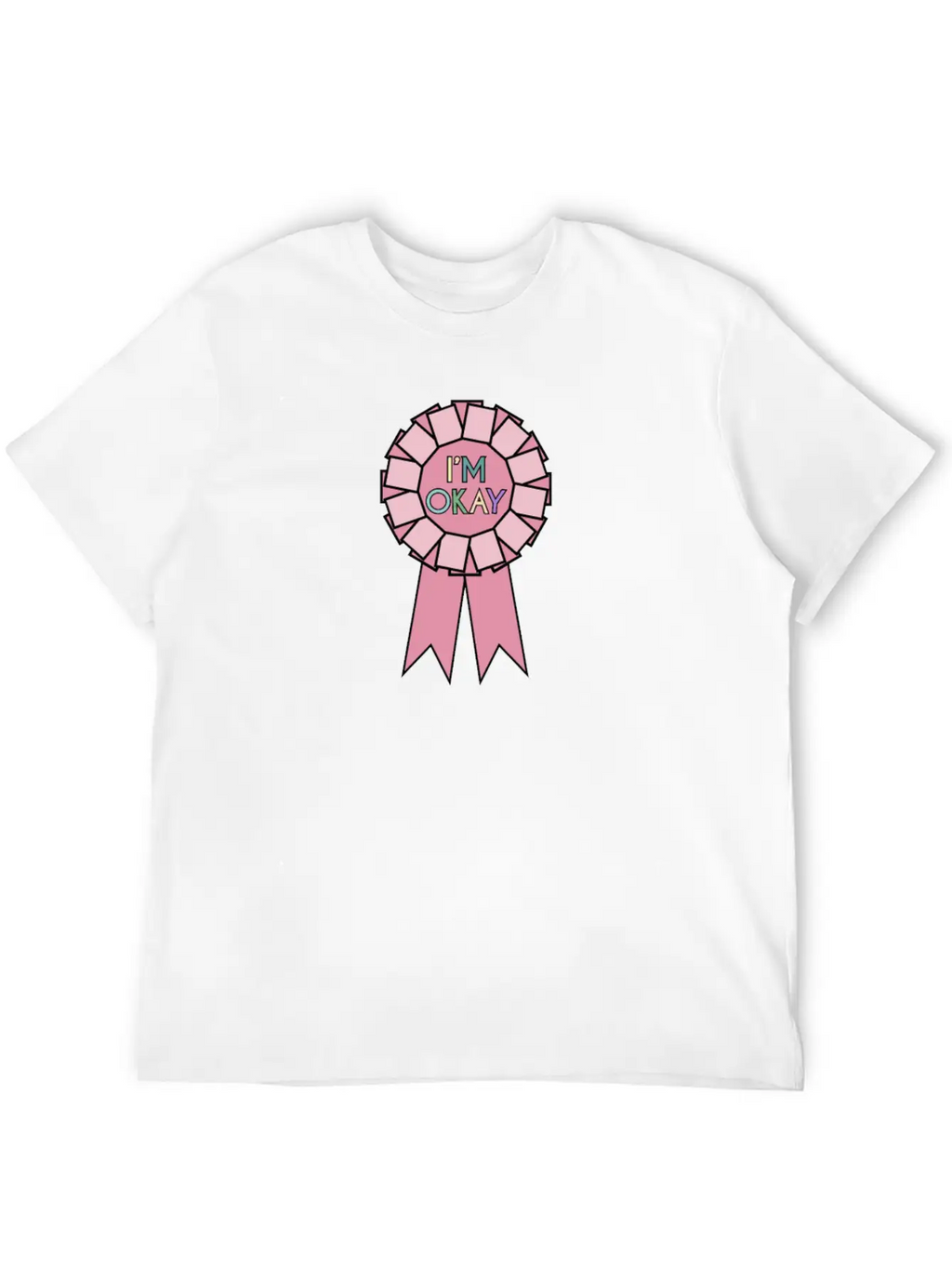 Self Care I'm Ok Unisex Casual T-Shirt – Clean Design For Daily Comfort