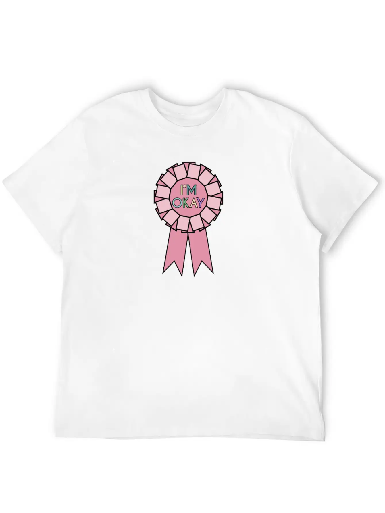 Self Care I'm Ok Unisex Casual T-Shirt – Clean Design For Daily Comfort