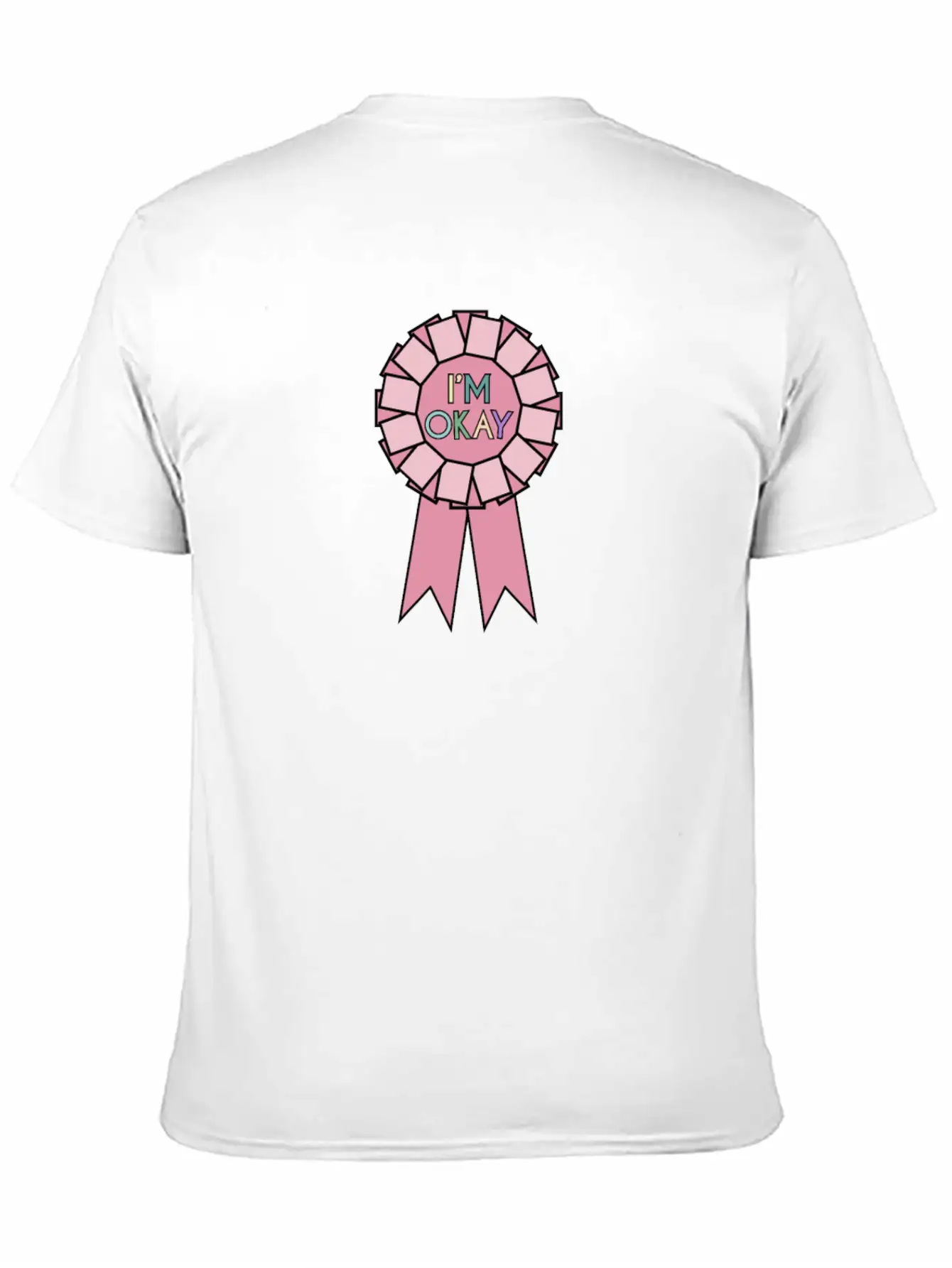 Self Care I'm Ok Unisex Casual T-Shirt – Clean Design For Daily Comfort
