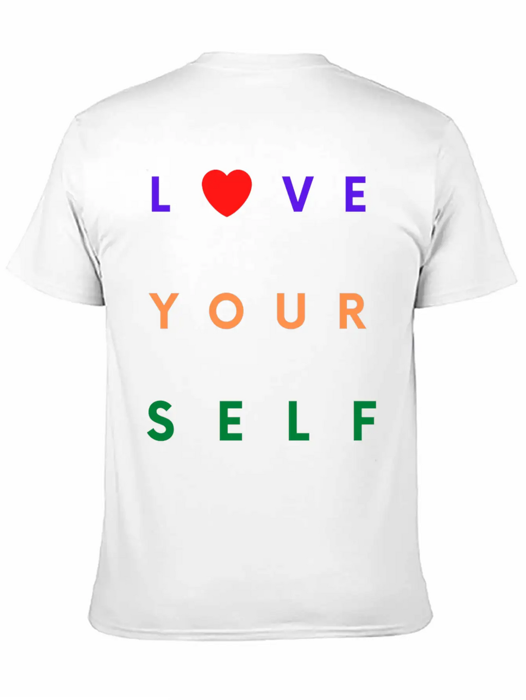 SELF Essential Cotton Tee For Daily Outfits – Unisex Style