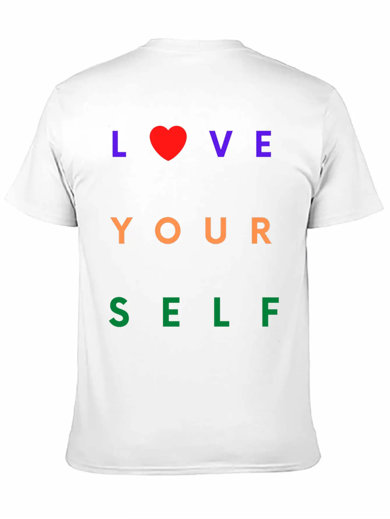 SELF Essential Cotton Tee For Daily Outfits – Unisex Style