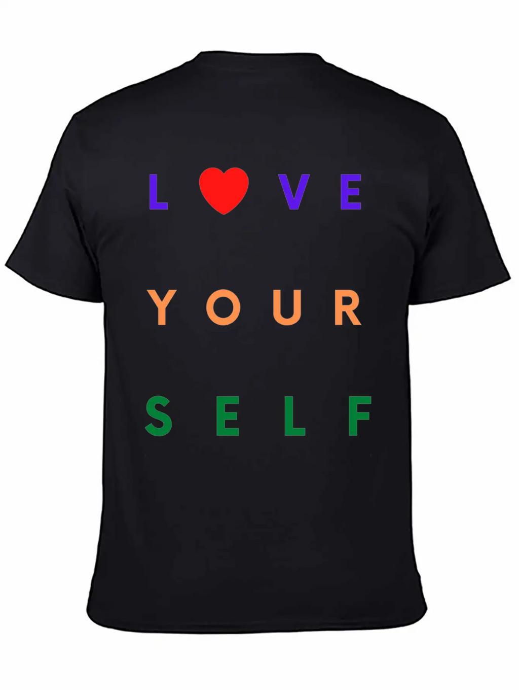 SELF Essential Cotton Tee For Daily Outfits – Unisex Style