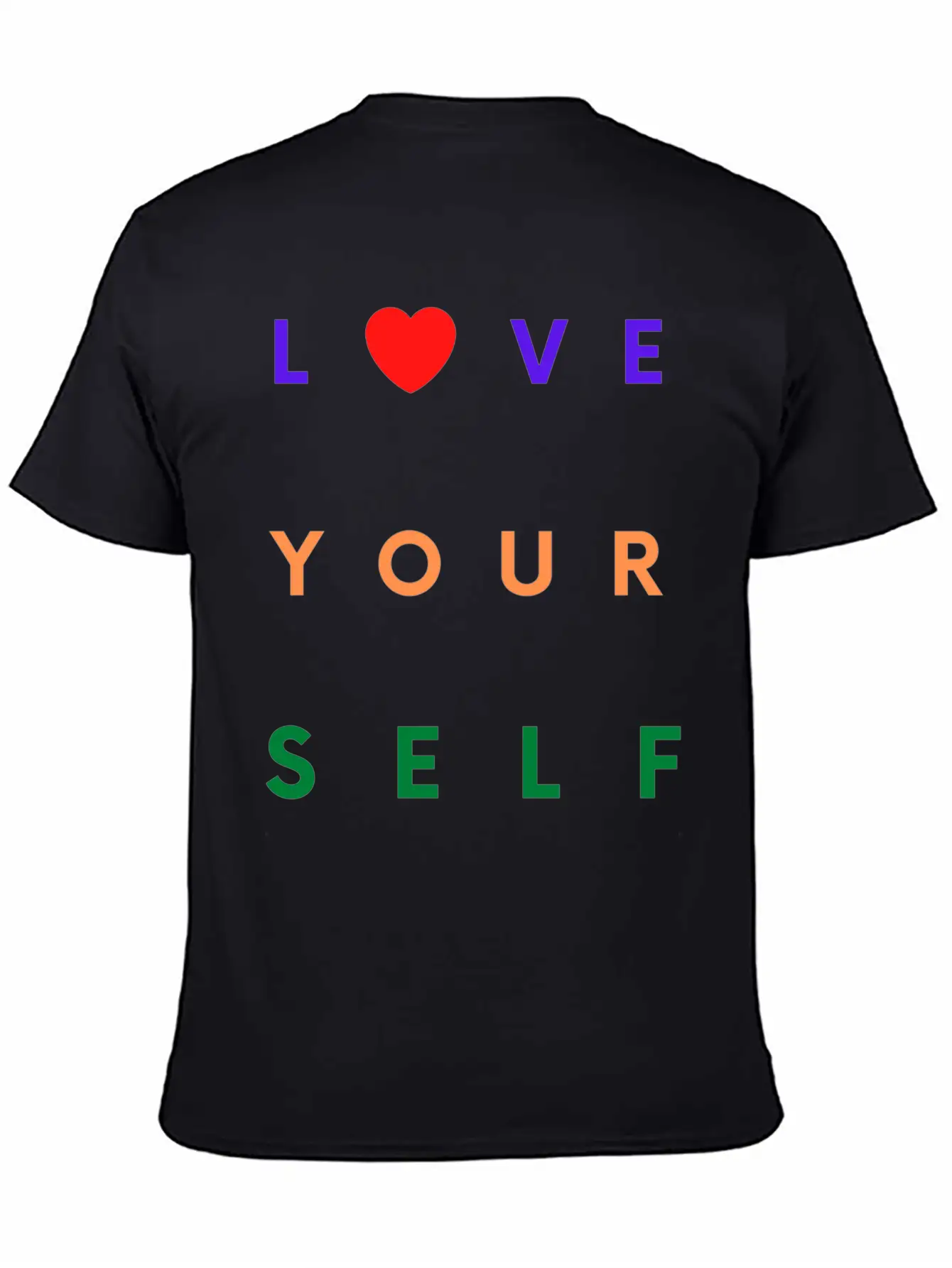 SELF Essential Cotton Tee For Daily Outfits – Unisex Style
