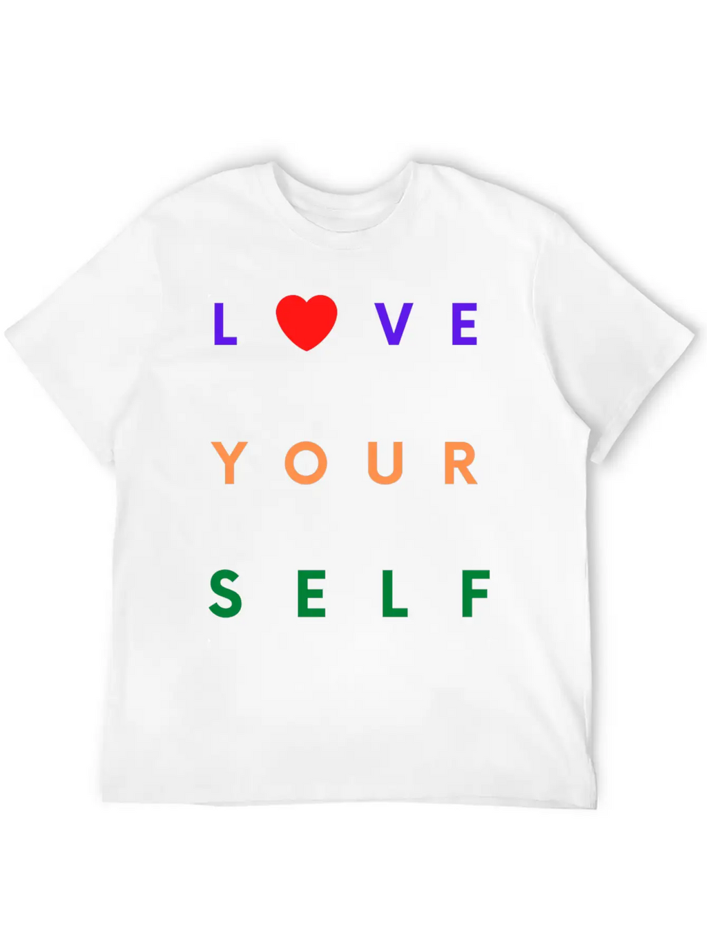 SELF Essential Cotton Tee For Daily Outfits – Unisex Style