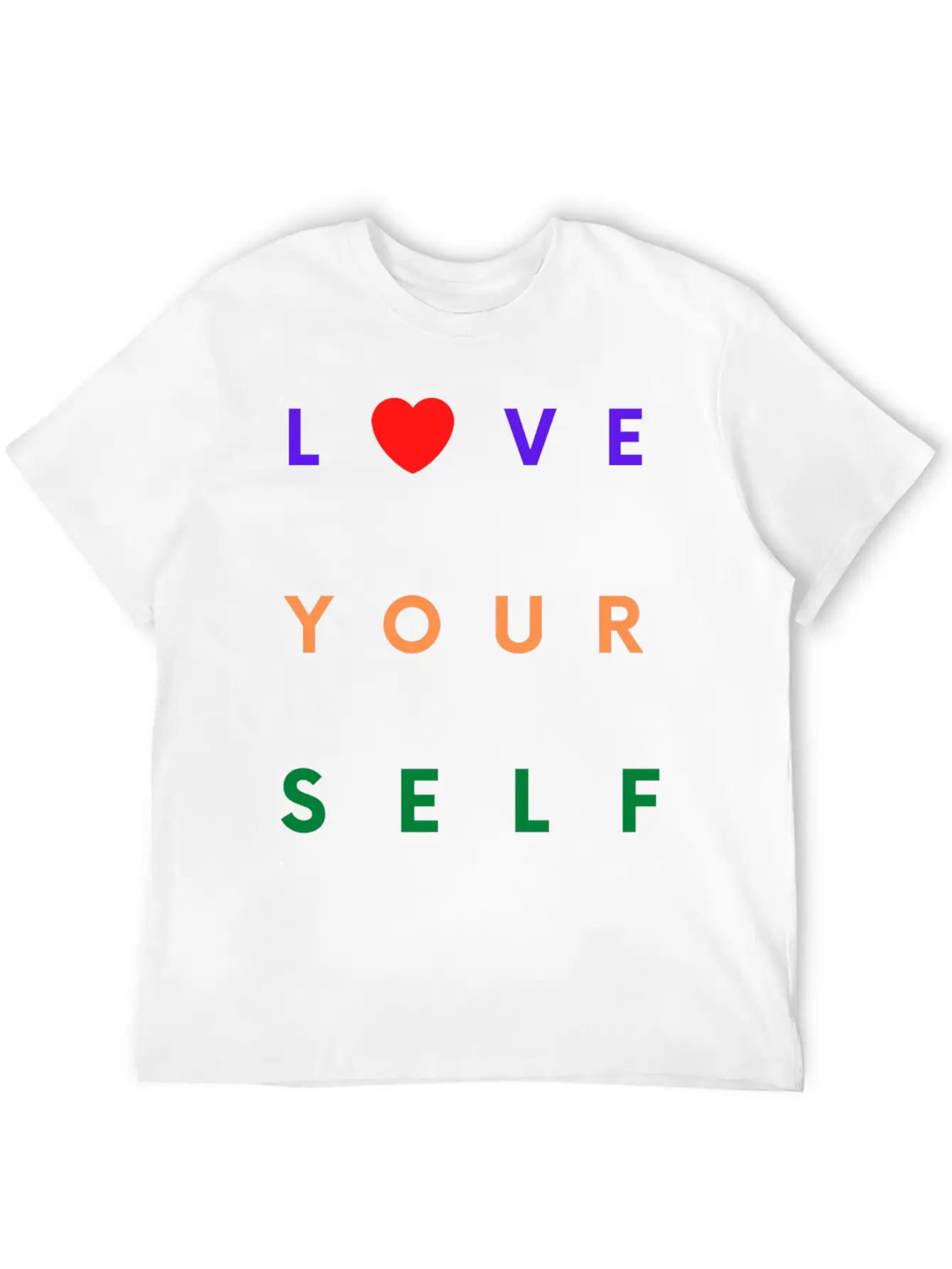 SELF Essential Cotton Tee For Daily Outfits – Unisex Style