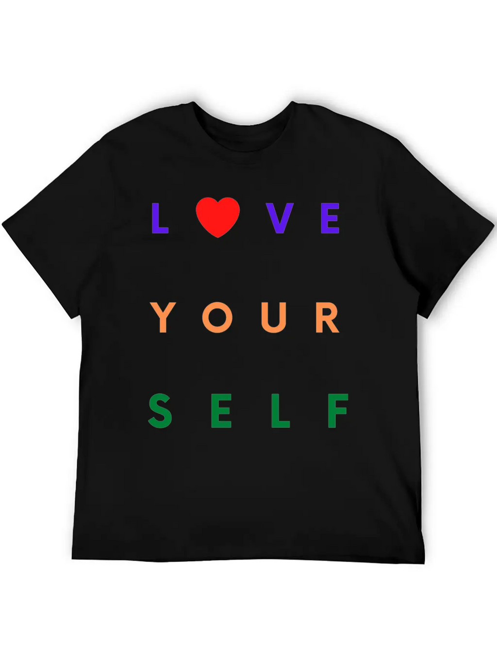 SELF Essential Cotton Tee For Daily Outfits – Unisex Style