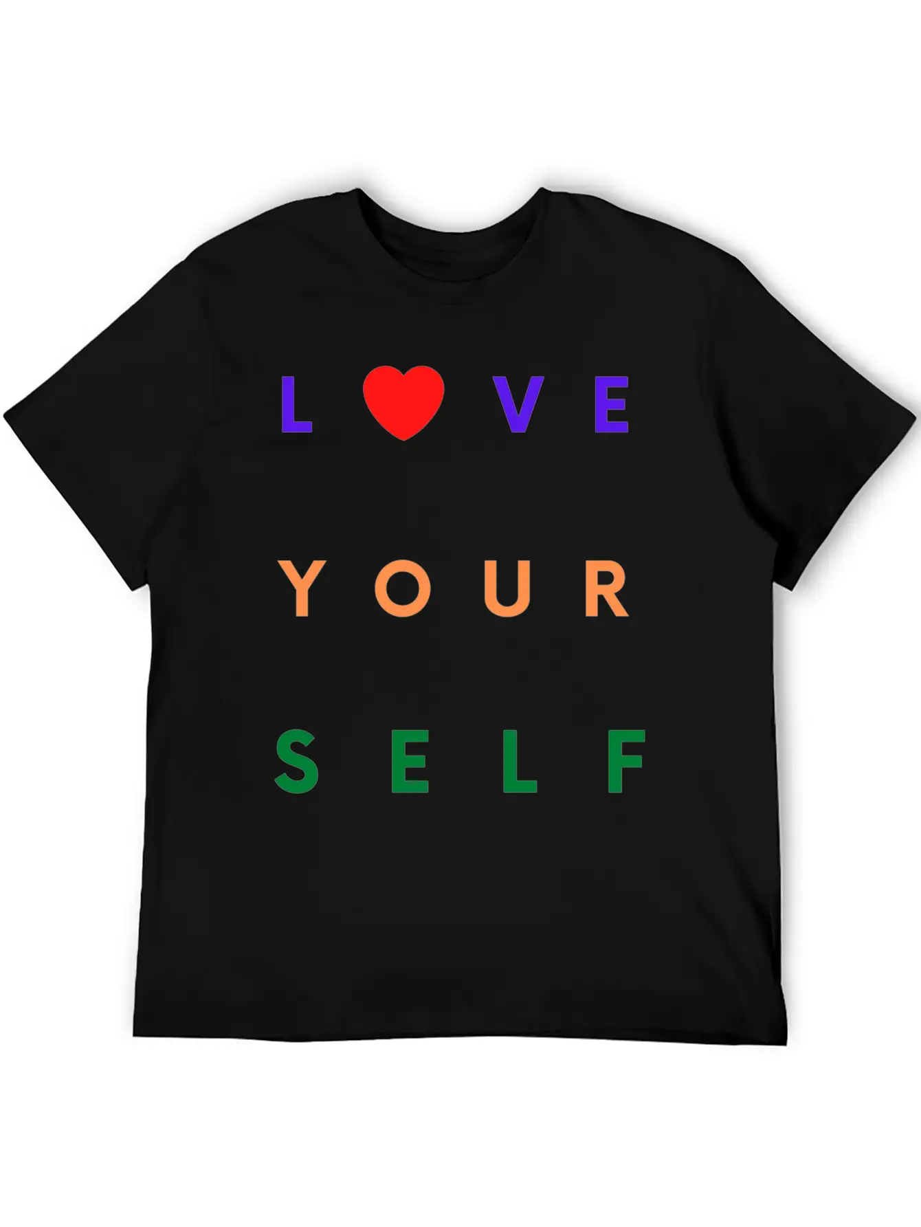 SELF Essential Cotton Tee For Daily Outfits – Unisex Style