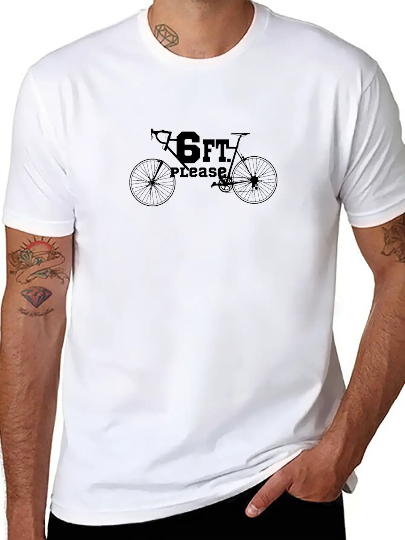 Self Isolation Six Feet Please Biker Classic Fit Graphic Tee For Daily Comfort – Unisex Cotton Shirt