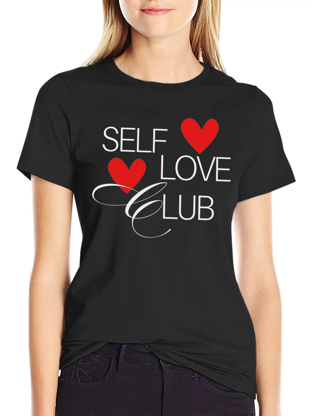 Self Love Club Breathable Soft Cotton T-Shirt – Timeless Casual Look