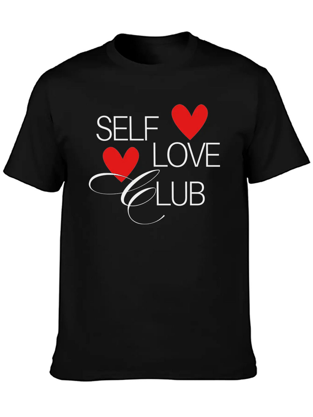 Self Love Club Breathable Soft Cotton T-Shirt – Timeless Casual Look