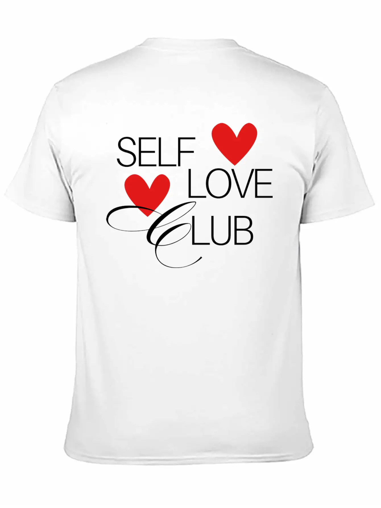 Self Love Club Breathable Soft Cotton T-Shirt – Timeless Casual Look