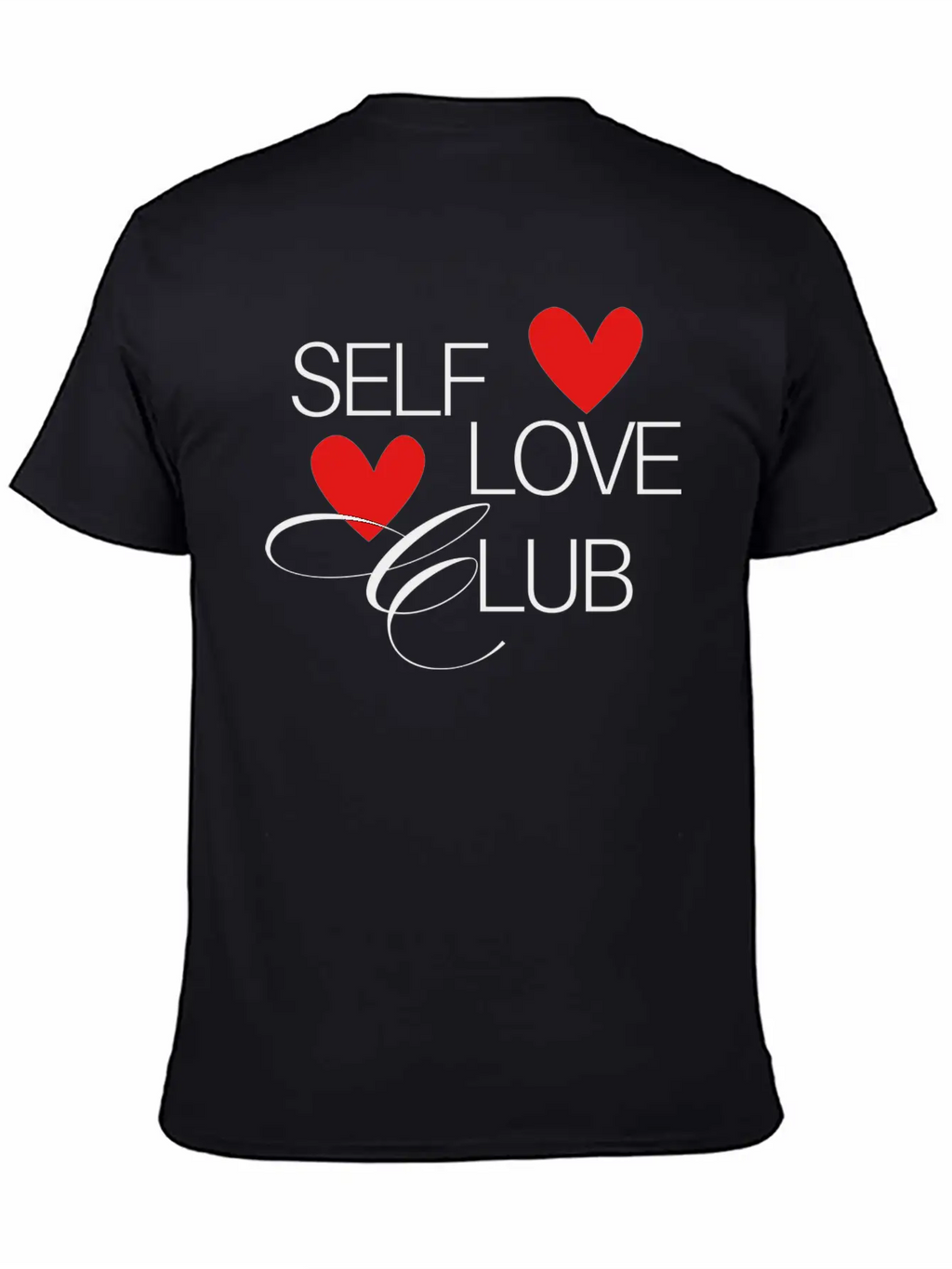 Self Love Club Breathable Soft Cotton T-Shirt – Timeless Casual Look