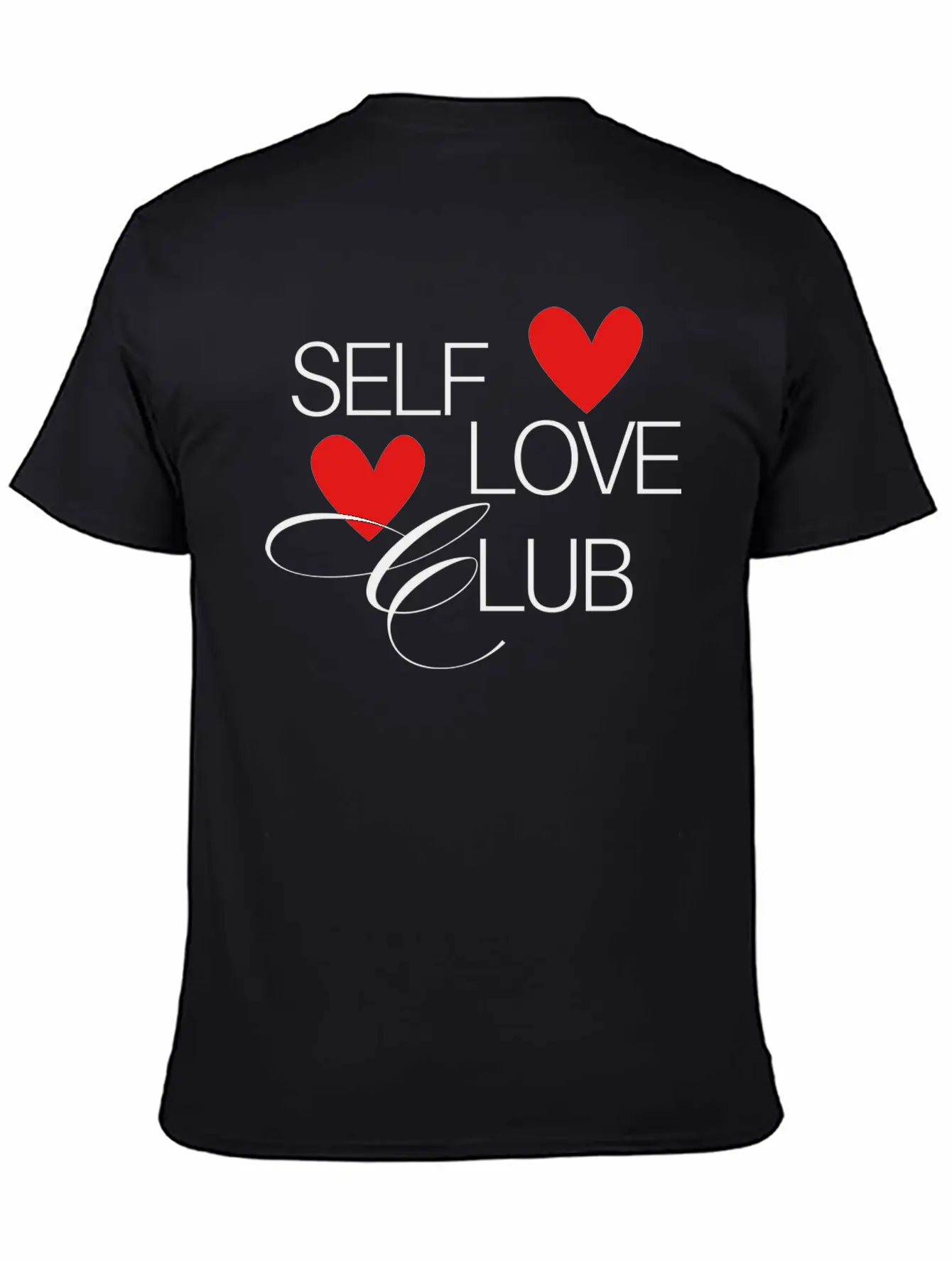 Self Love Club Breathable Soft Cotton T-Shirt – Timeless Casual Look