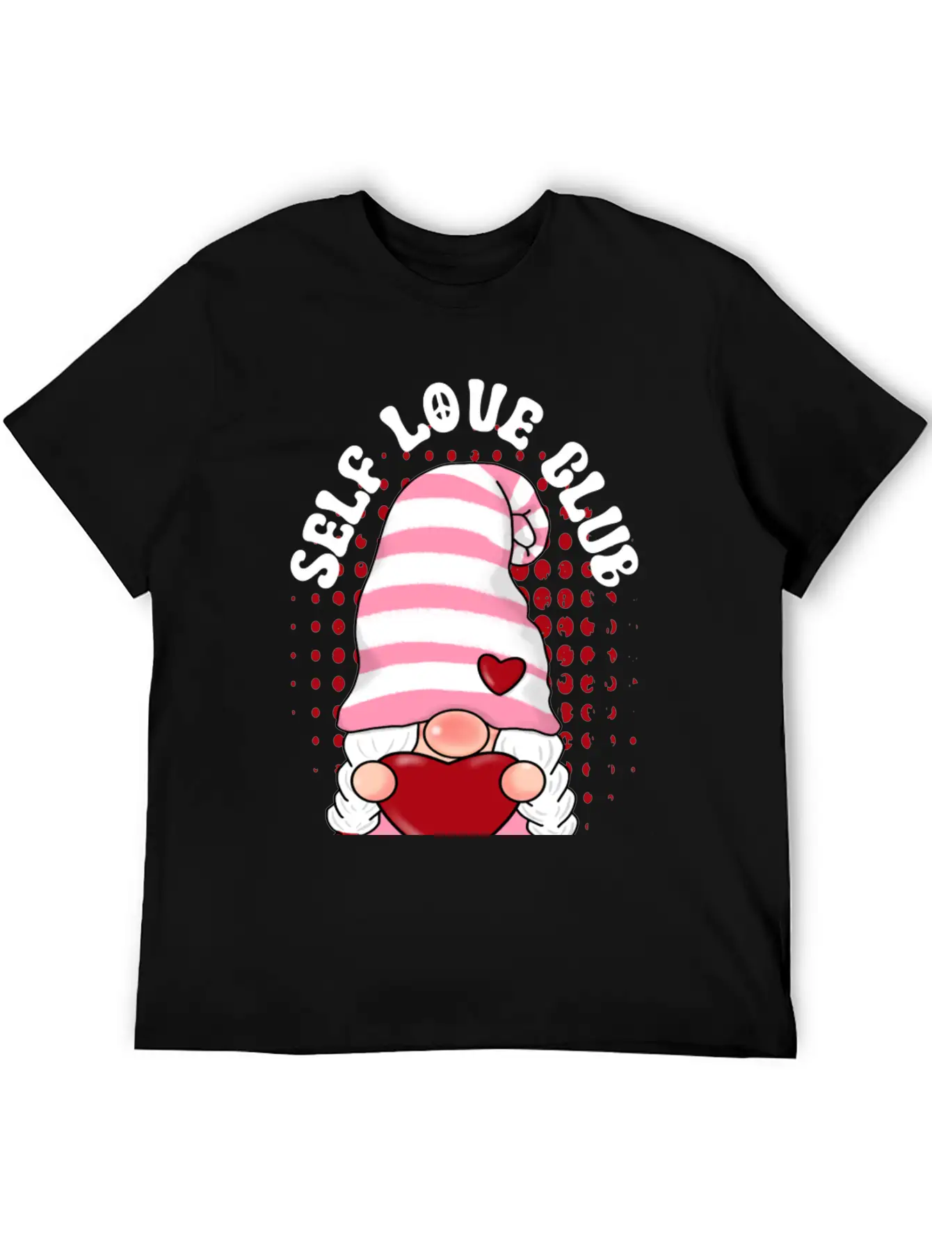 Self Love Club , Positivity Casual Graphic T-Shirt – Simple And Comfortable Daily Wear