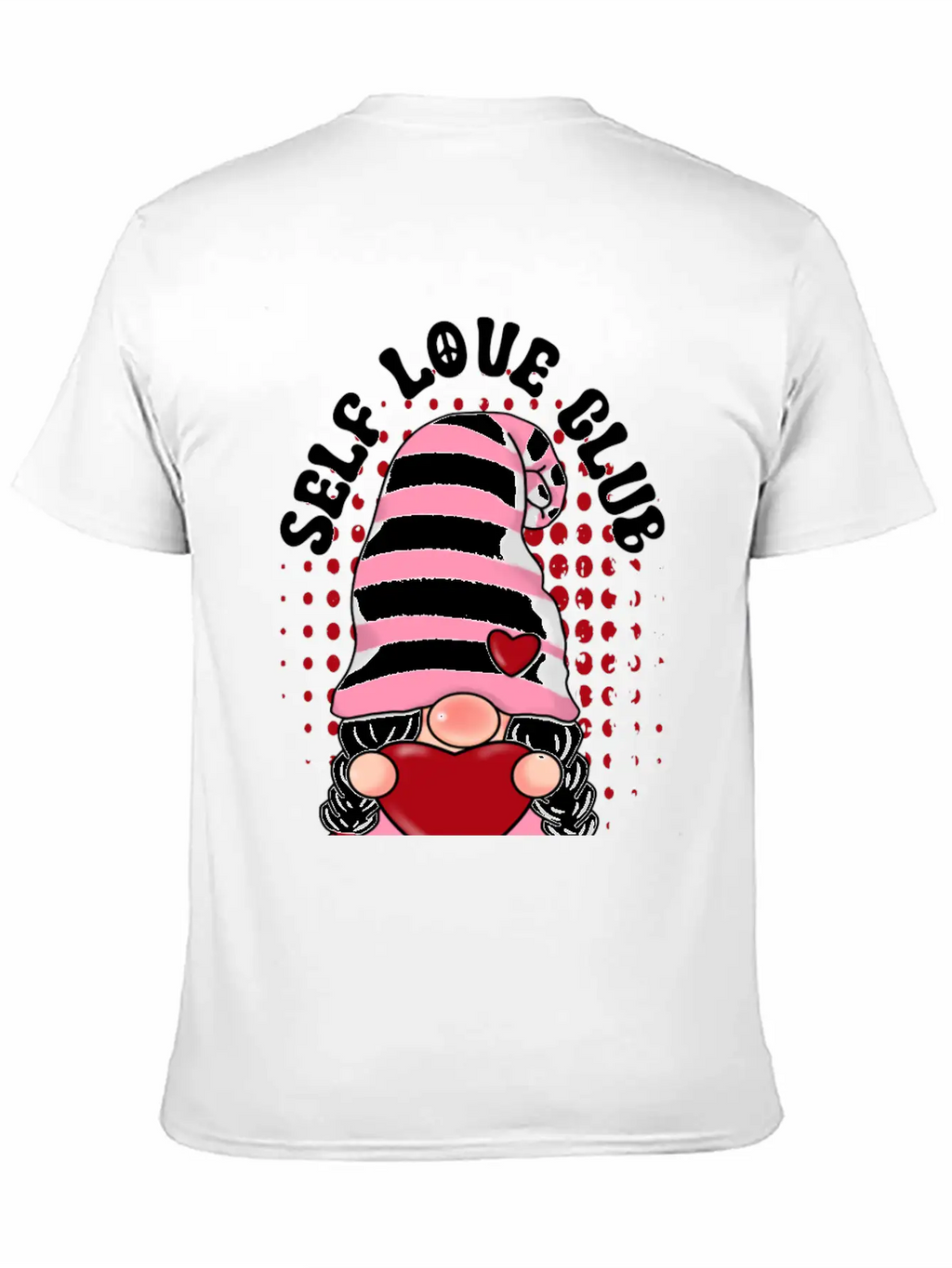 Self Love Club , Positivity Casual Graphic T-Shirt – Simple And Comfortable Daily Wear