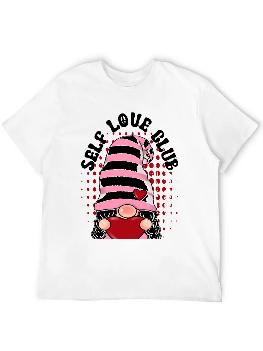 Self Love Club , Positivity Unisex Casual T-Shirt – Clean Design For Daily Comfort