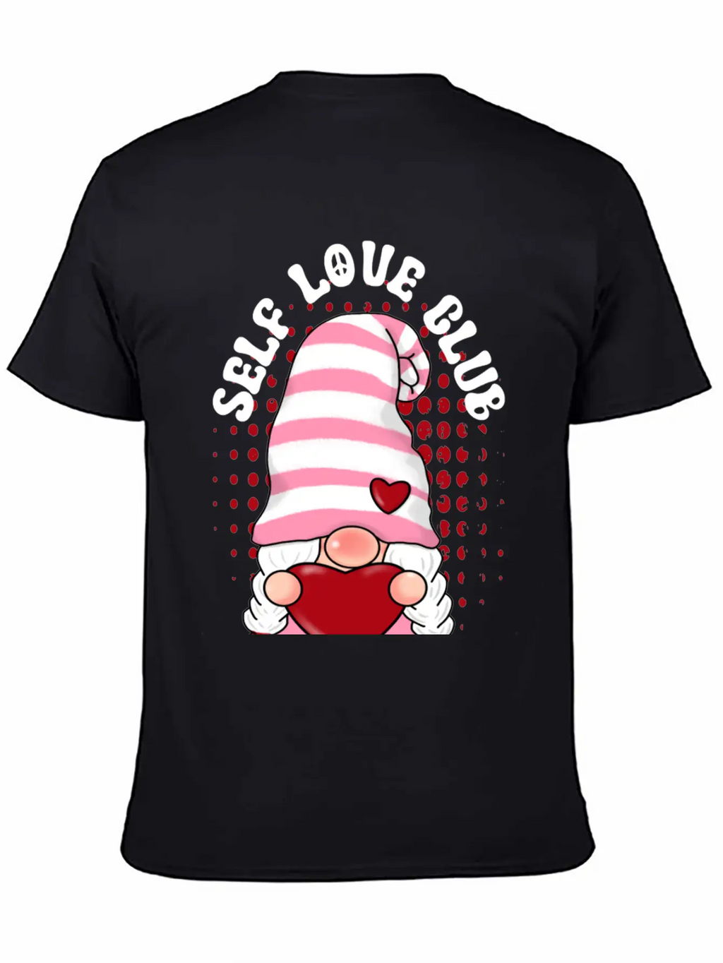 Self Love Club , Positivity Unisex Casual T-Shirt – Clean Design For Daily Comfort