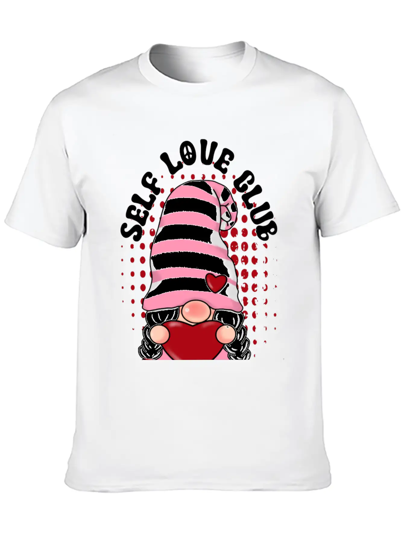 Self Love Club , Positivity Unisex Casual T-Shirt – Clean Design For Daily Comfort