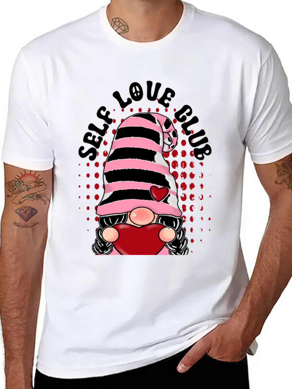 Self Love Club , Positivity Unisex Casual T-Shirt – Clean Design For Daily Comfort