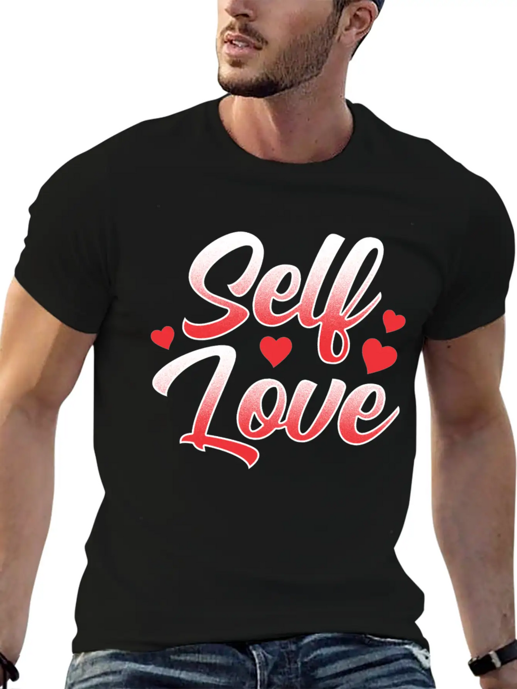 Self Love Loving Myself Positive Cute Unisex Casual T-Shirt – Clean Design For Daily Comfort
