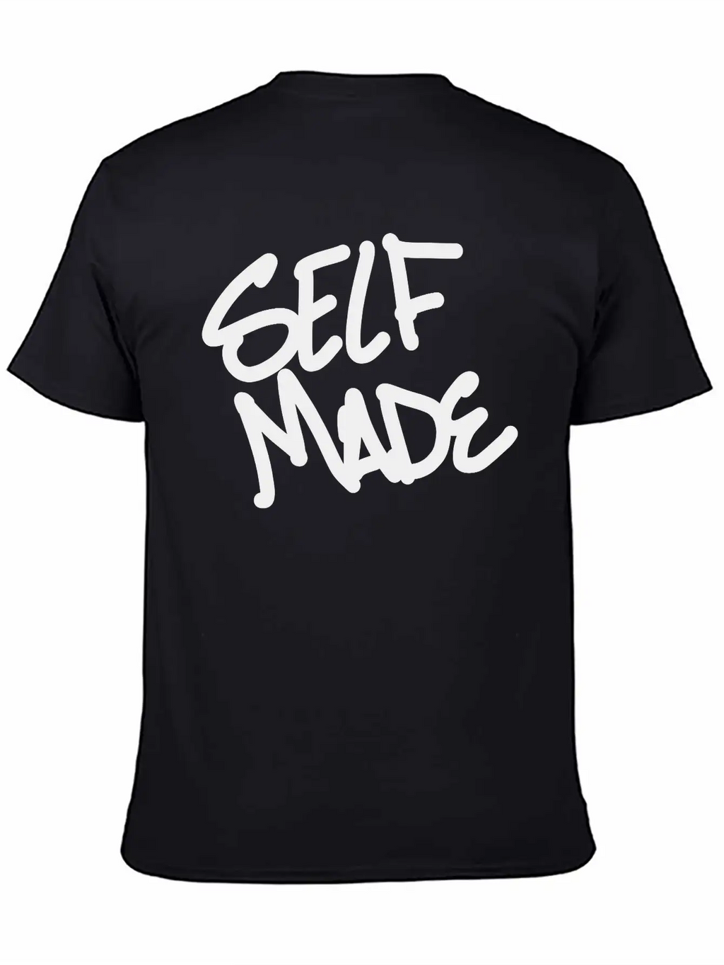 Self Made Unisex Casual T-Shirt – Clean Design For Daily Comfort