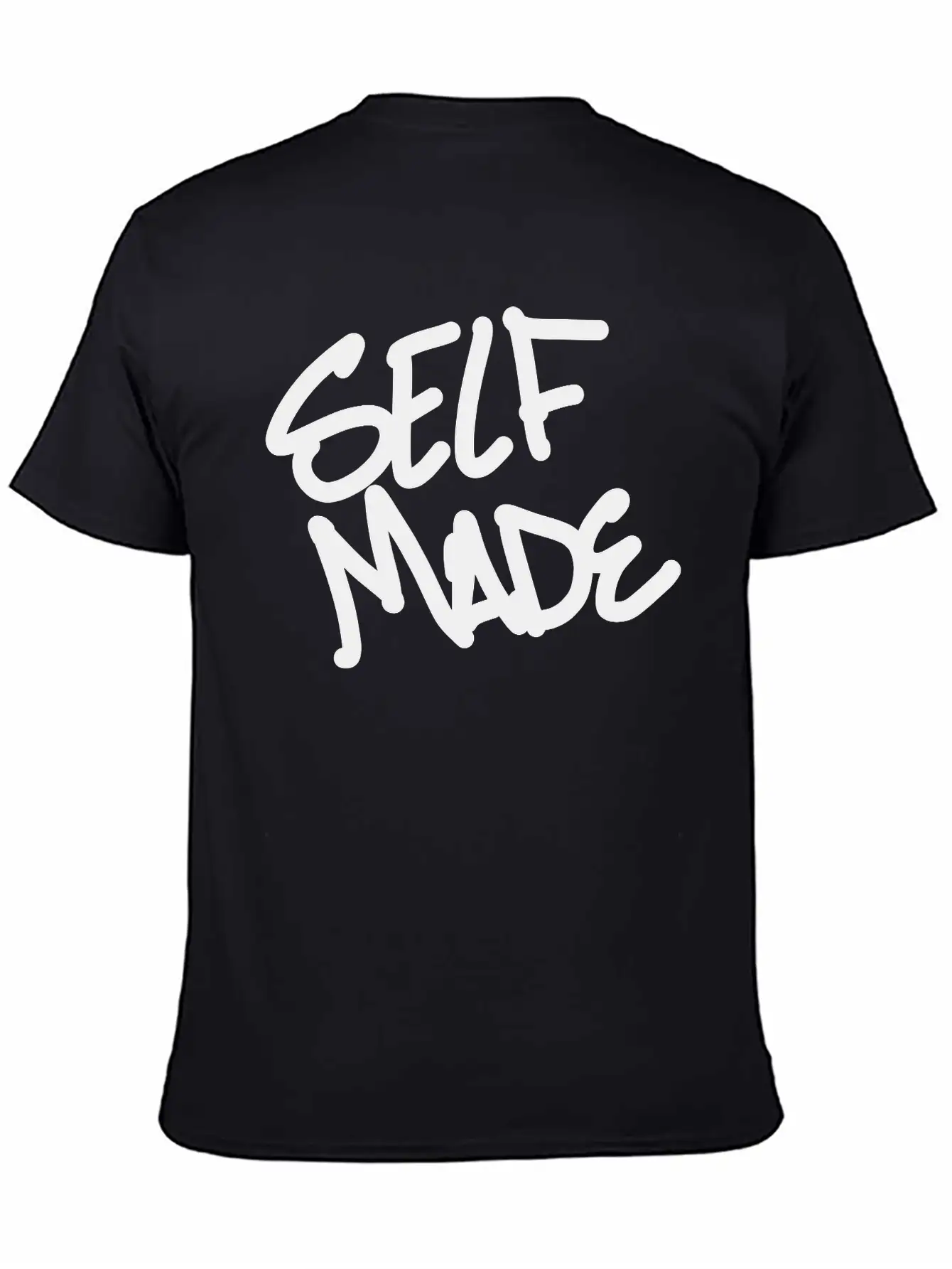 Self Made Unisex Casual T-Shirt – Clean Design For Daily Comfort