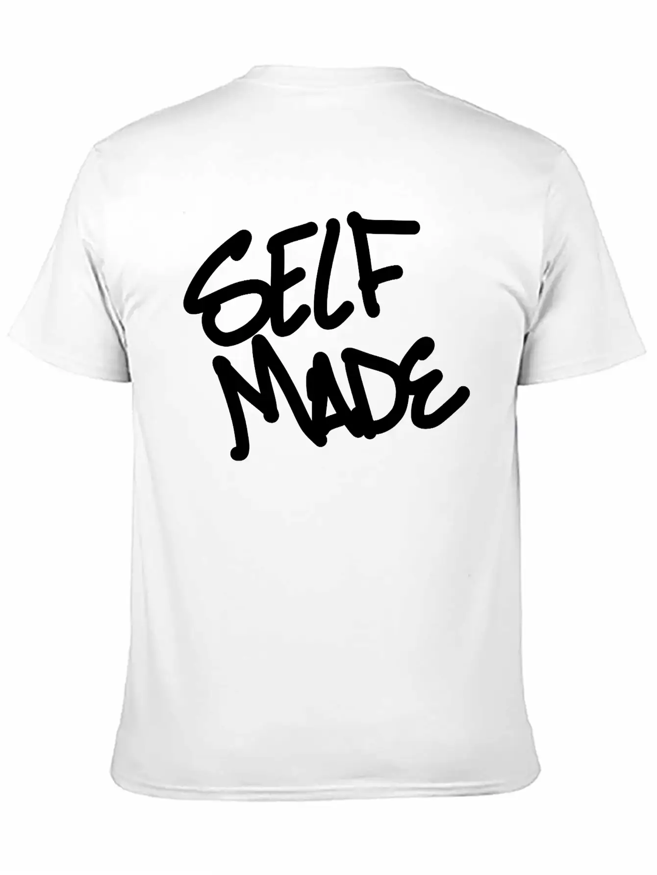 Self Made Unisex Casual T-Shirt – Clean Design For Daily Comfort
