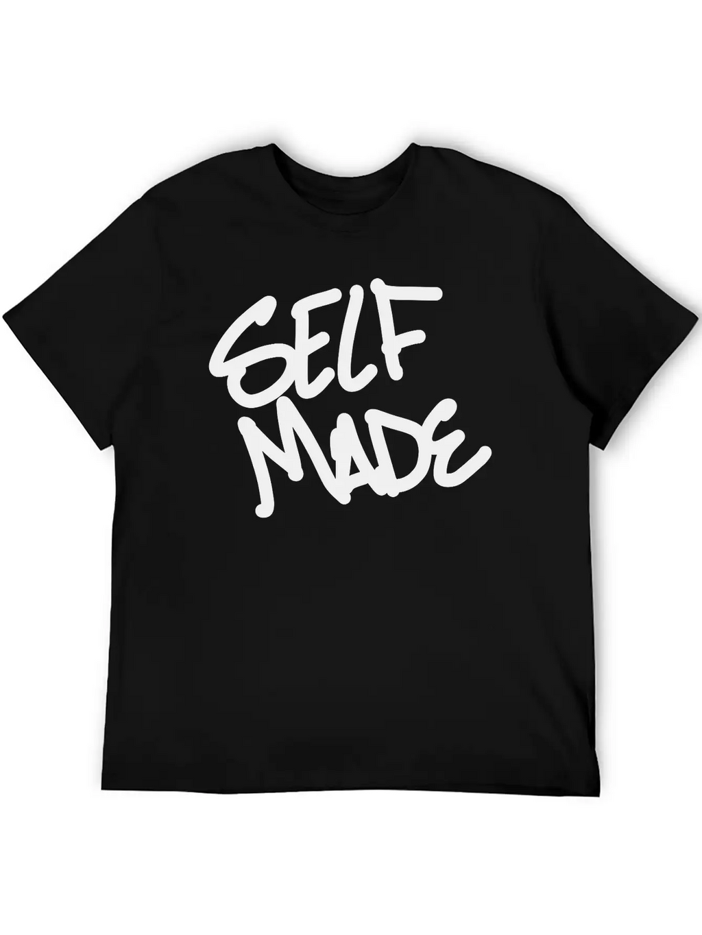 Self Made Unisex Casual T-Shirt – Clean Design For Daily Comfort