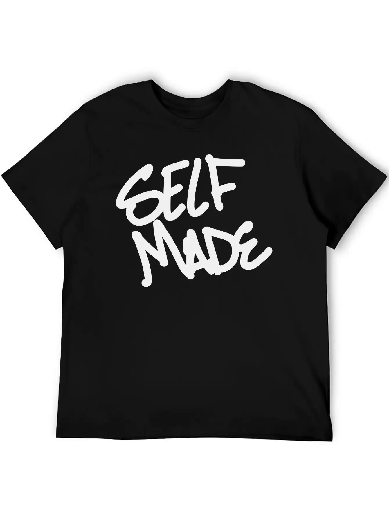 Self Made Unisex Casual T-Shirt – Clean Design For Daily Comfort