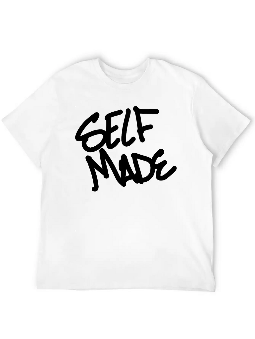 Self Made Unisex Casual T-Shirt – Clean Design For Daily Comfort