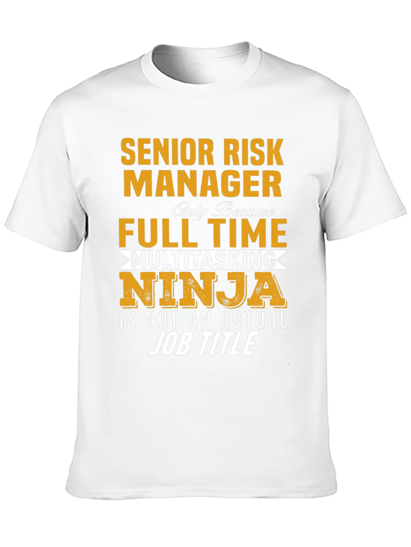 Senior Risk Manager Essential Cotton Tee For Daily Outfits – Unisex Style