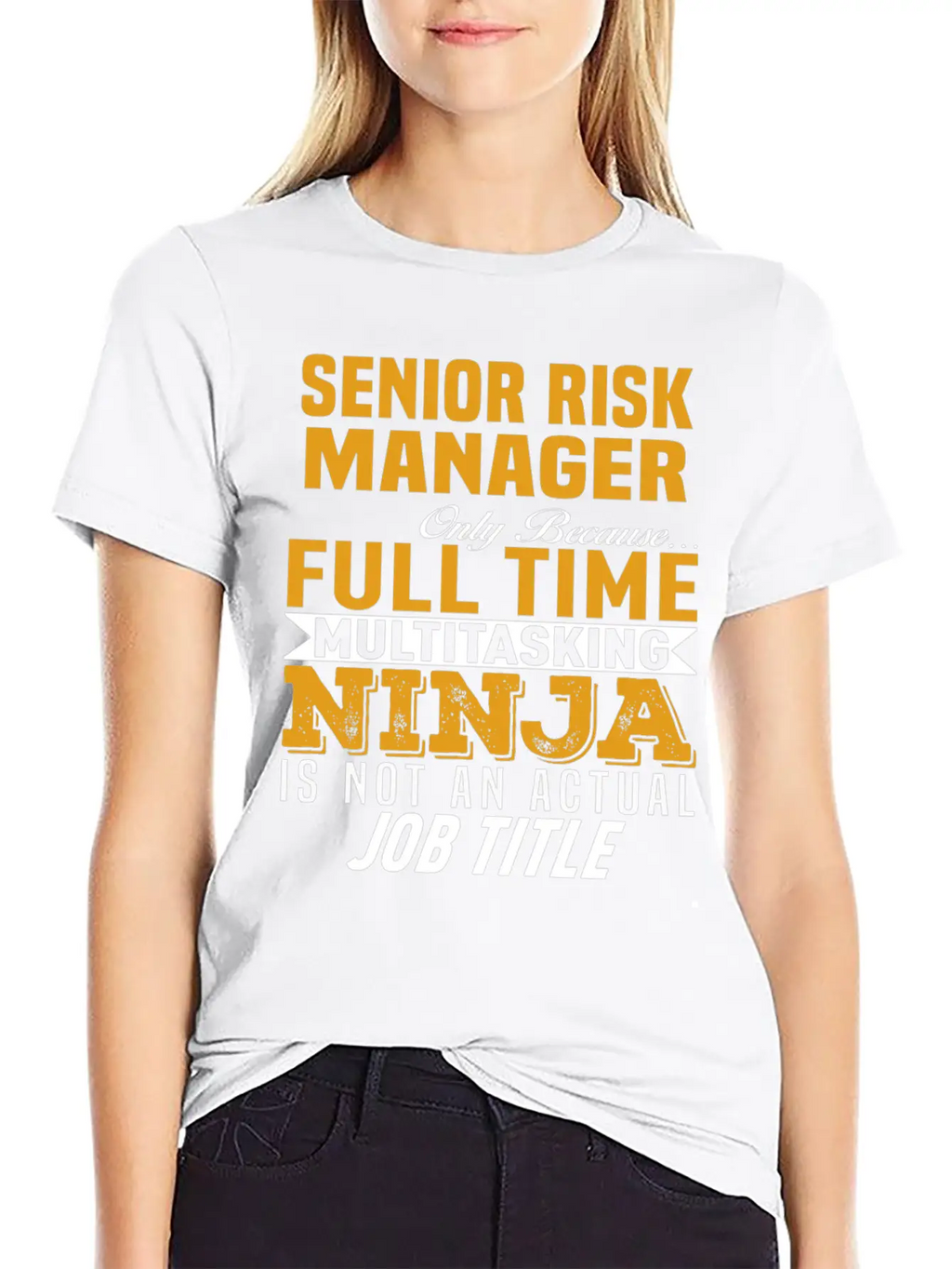 Senior Risk Manager Essential Cotton Tee For Daily Outfits – Unisex Style