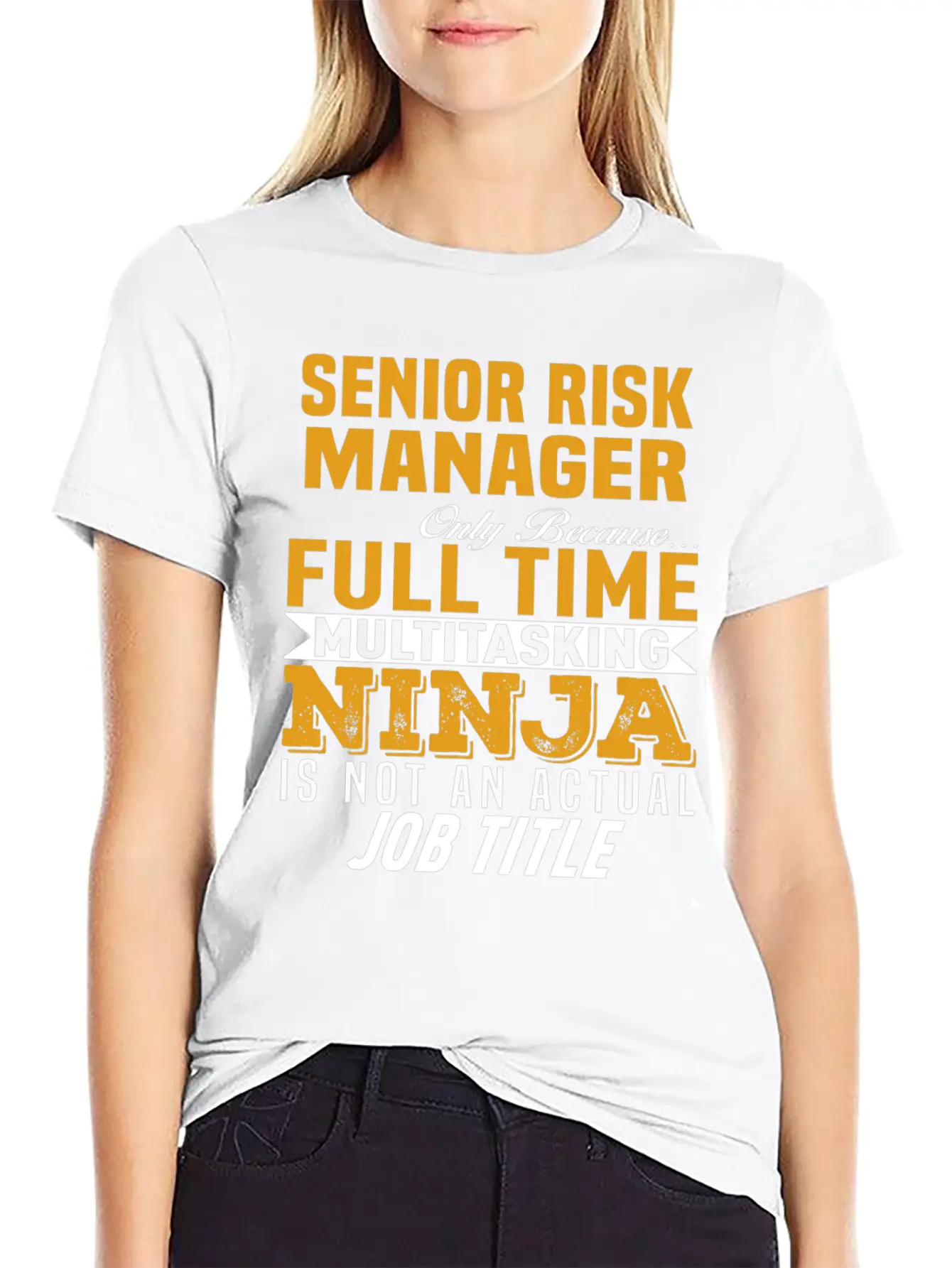 Senior Risk Manager Essential Cotton Tee For Daily Outfits – Unisex Style