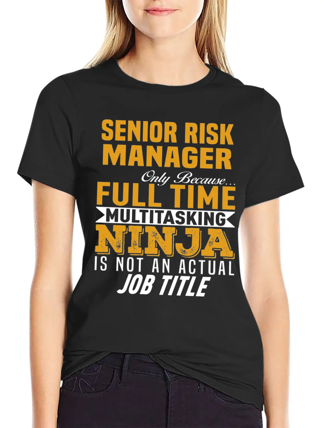 Senior Risk Manager Essential Cotton Tee For Daily Outfits – Unisex Style