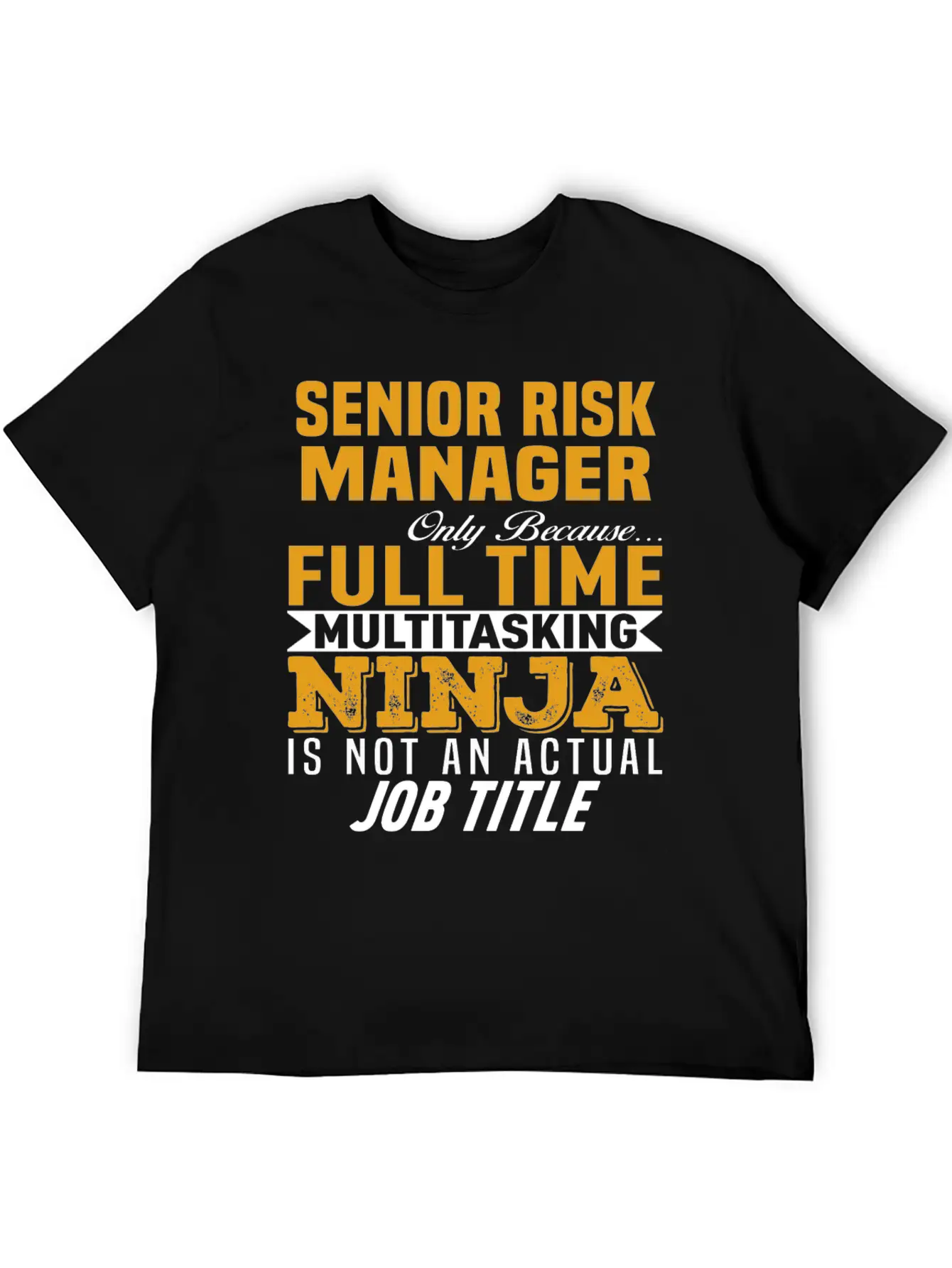 Senior Risk Manager Essential Cotton Tee For Daily Outfits – Unisex Style