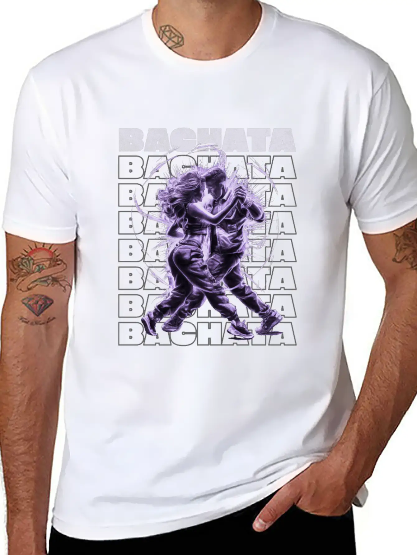 Sensual Latin Bachata Bachateros Unisex Casual T-Shirt – Clean Design For Daily Comfort